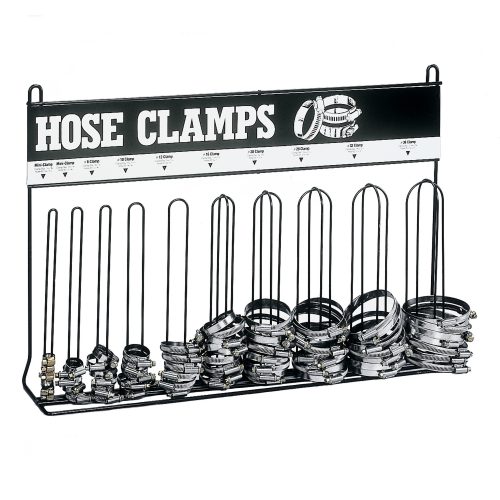 Hose clamp rack